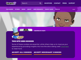'team17.com' screenshot