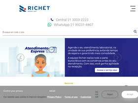 'richet.com.br' screenshot