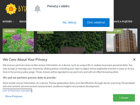 'bydlimeutulne.cz' screenshot