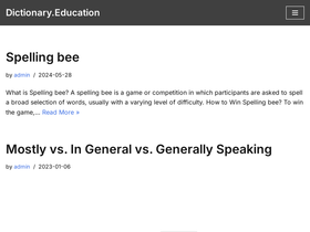 dictionary.education
