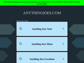 anythingjoes.com