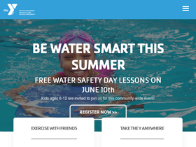 'ymcagreenville.org' screenshot