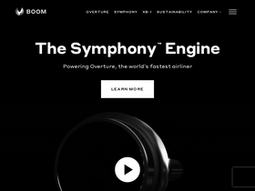 'boomsupersonic.com' screenshot