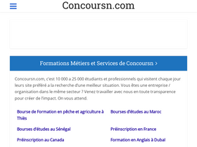 'concoursn.com' screenshot