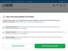 'lovingprices.com' screenshot
