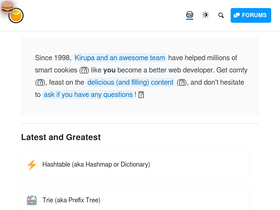 'kirupa.com' screenshot