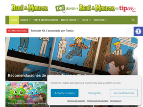 'bebeamordor.com' screenshot