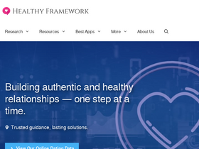 'healthyframework.com' screenshot
