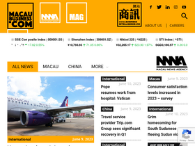 'macaubusiness.com' screenshot