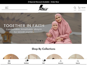 modestcollection.shop homepage screenshot