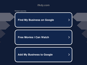 'ifkdy.com' screenshot