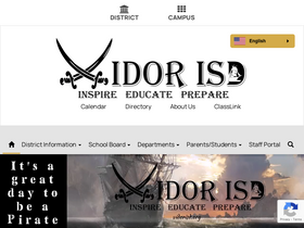 'vidorisd.org' screenshot