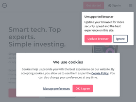 'moneyfarm.com' screenshot