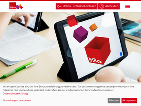 'bibox.schule' screenshot