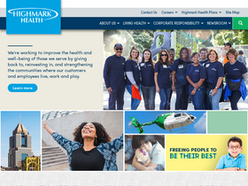 'highmarkhealth.org' screenshot