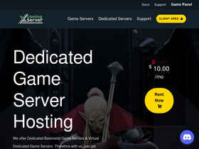 'xgamingserver.com' screenshot
