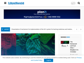 'libyaherald.com' screenshot