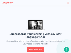 'languatalk.com' screenshot