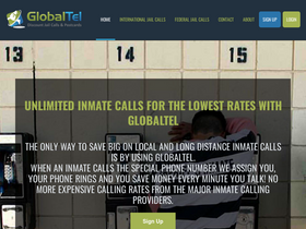 'globaltel.com' screenshot