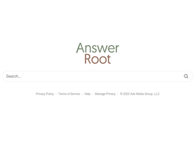 'answerroot.com' screenshot