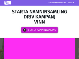 'mittskifte.org' screenshot