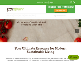 'thegrownetwork.com' screenshot
