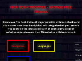 'freebookbrowser.com' screenshot