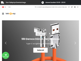 'teknoway.com.tr' screenshot