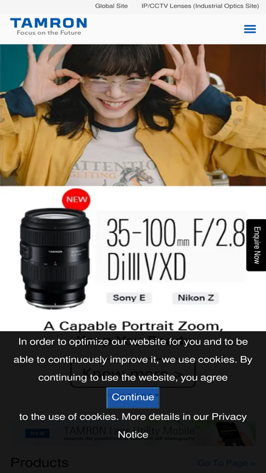 tamron.in