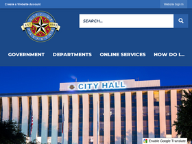 'pasadenatx.gov' screenshot