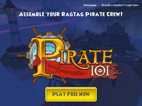 'pirate101.com' screenshot