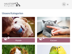 'haustierratgeber.de' screenshot