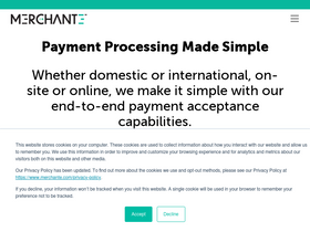 'merchante-solutions.com' screenshot