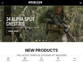 'spiritussystems.com' screenshot
