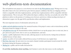 web-platform-tests.org