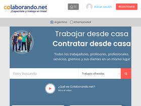 'colaborando.net' screenshot