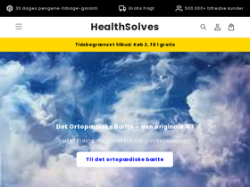 Healthsolves homepage screenshot