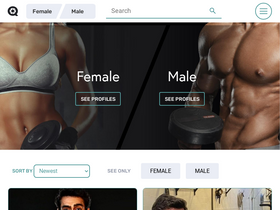 'greatestphysiques.com' screenshot