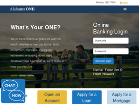 'alabamaone.org' screenshot