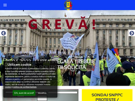 'snppc.ro' screenshot