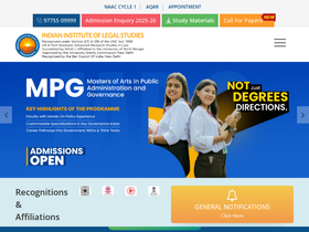 'iilsindia.com' screenshot