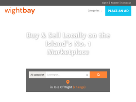 'wightbay.com' screenshot