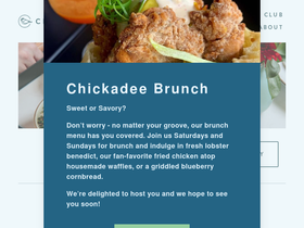 chickadeerestaurant.com