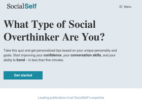 'socialself.com' screenshot