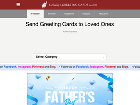 'holidaycardsapp.com' screenshot