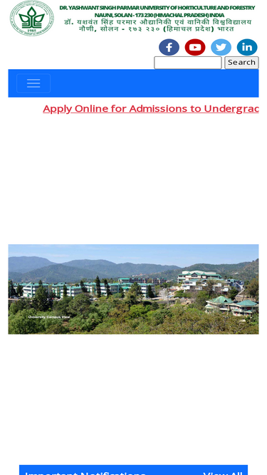 yspuniversity.ac.in