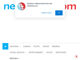 'nesiatimes.com' screenshot