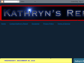 'kathrynsreport.com' screenshot