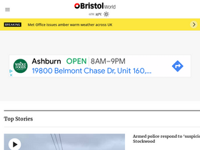 'bristolworld.com' screenshot