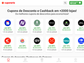 'clubedaboa.cuponeria.com.br' screenshot